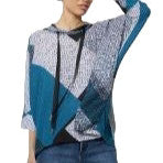 Joseph Ribkoff pancho top size 12