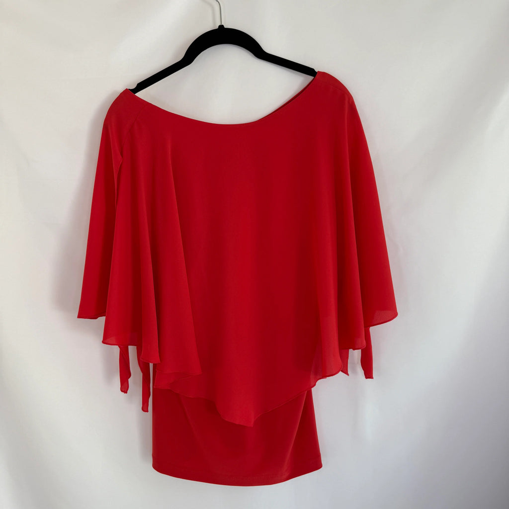 Frank Lyman Red Top Size 10