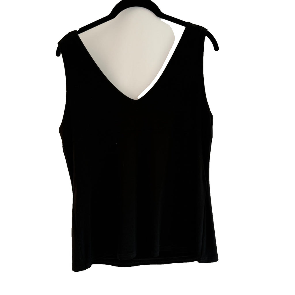 Joseph Ribkoff Black Crepe Tank Size 14