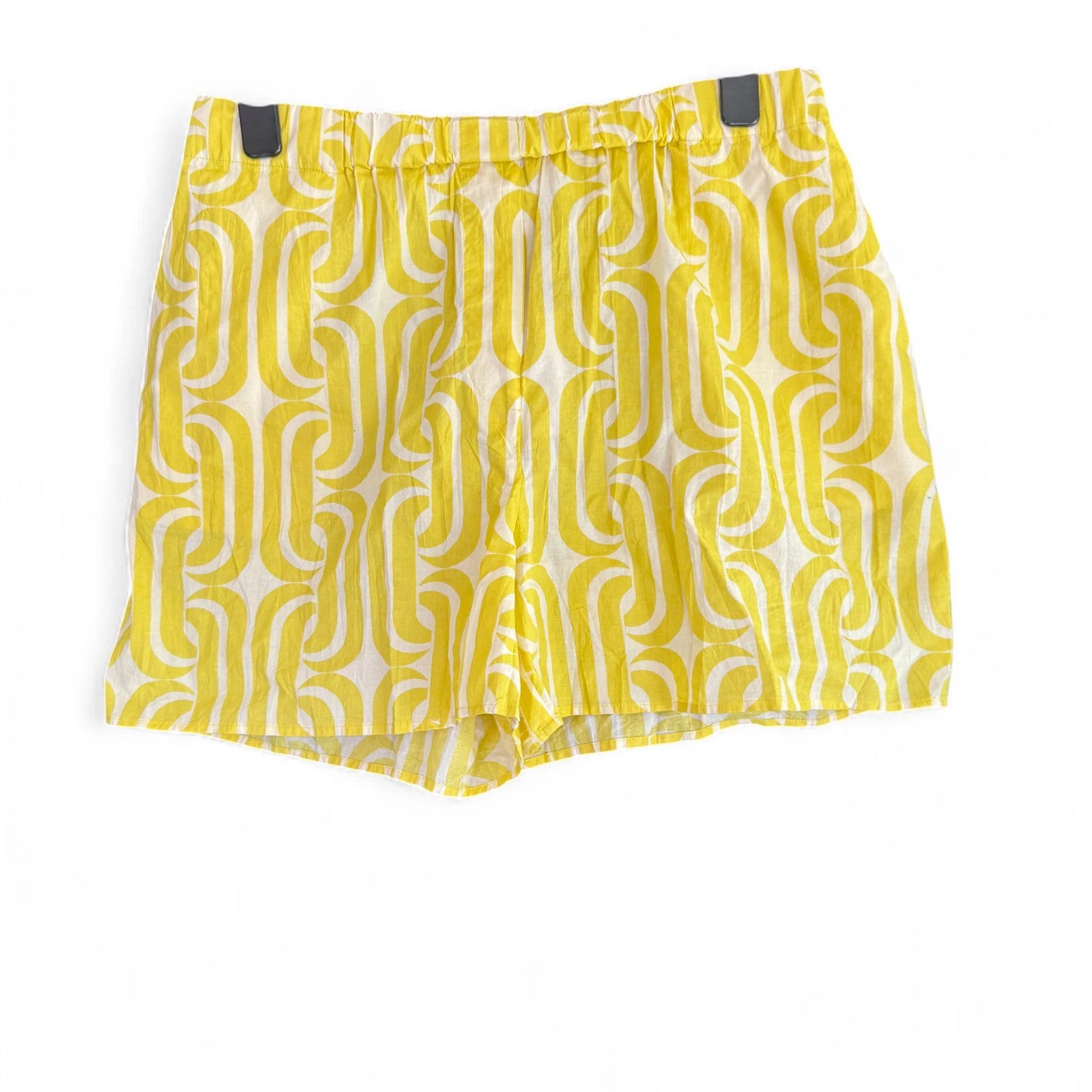 Velvet by Graham and Spencer Yellow Cotton Shorts Size L