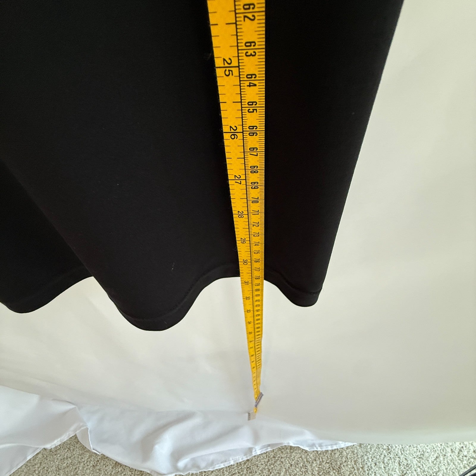 Sympli Black Stretch Jersey Classic Round Neck 3/4 Sleeve Split Hem Tunic Top 14