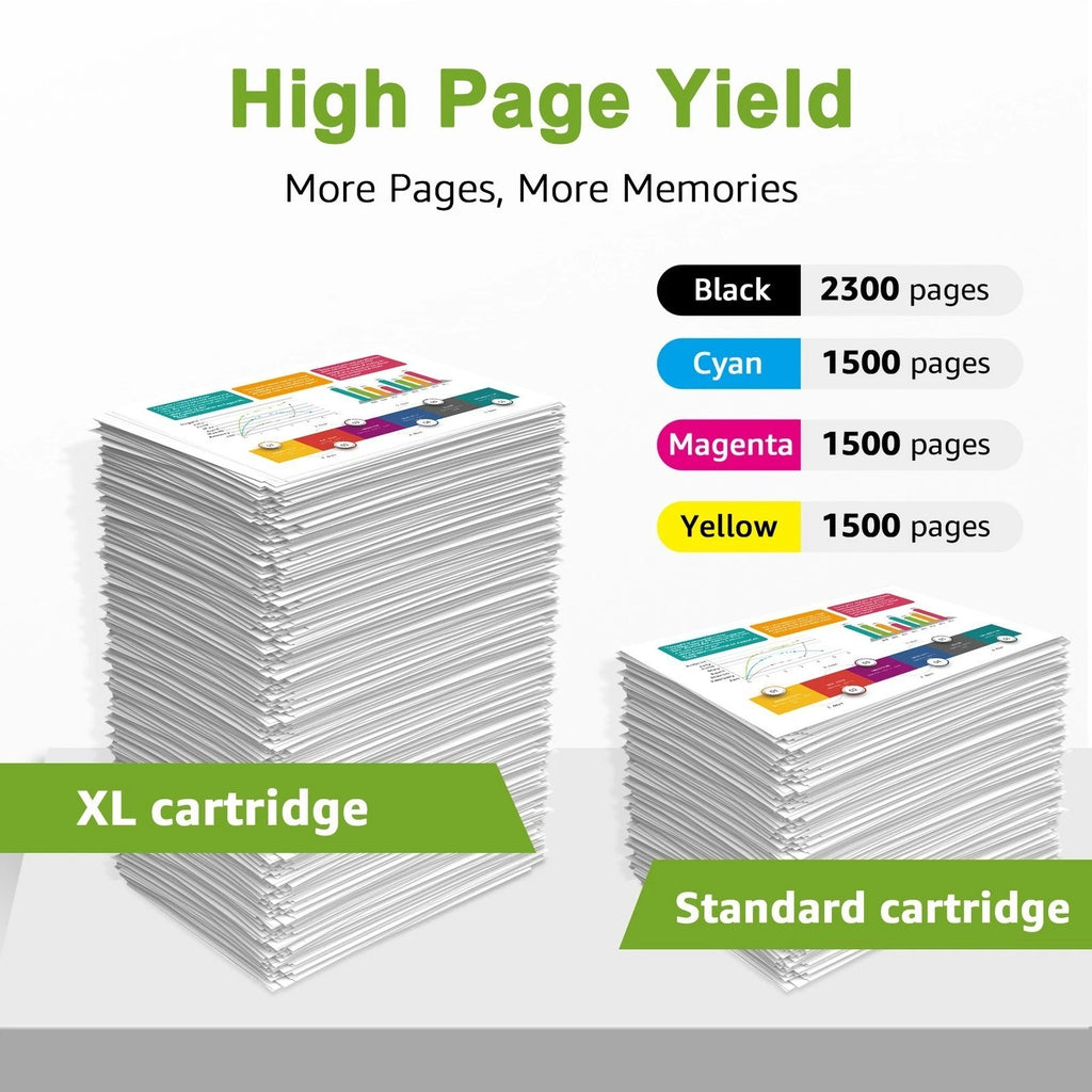 New 4PK 950XL  951 Ink Cartridge for HP Pro 8640 8660 8630 8615 plus 1 magenta