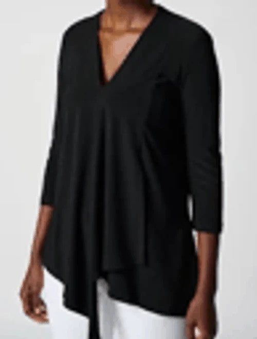 Joseph Ribkoff Black Tunic Size 16