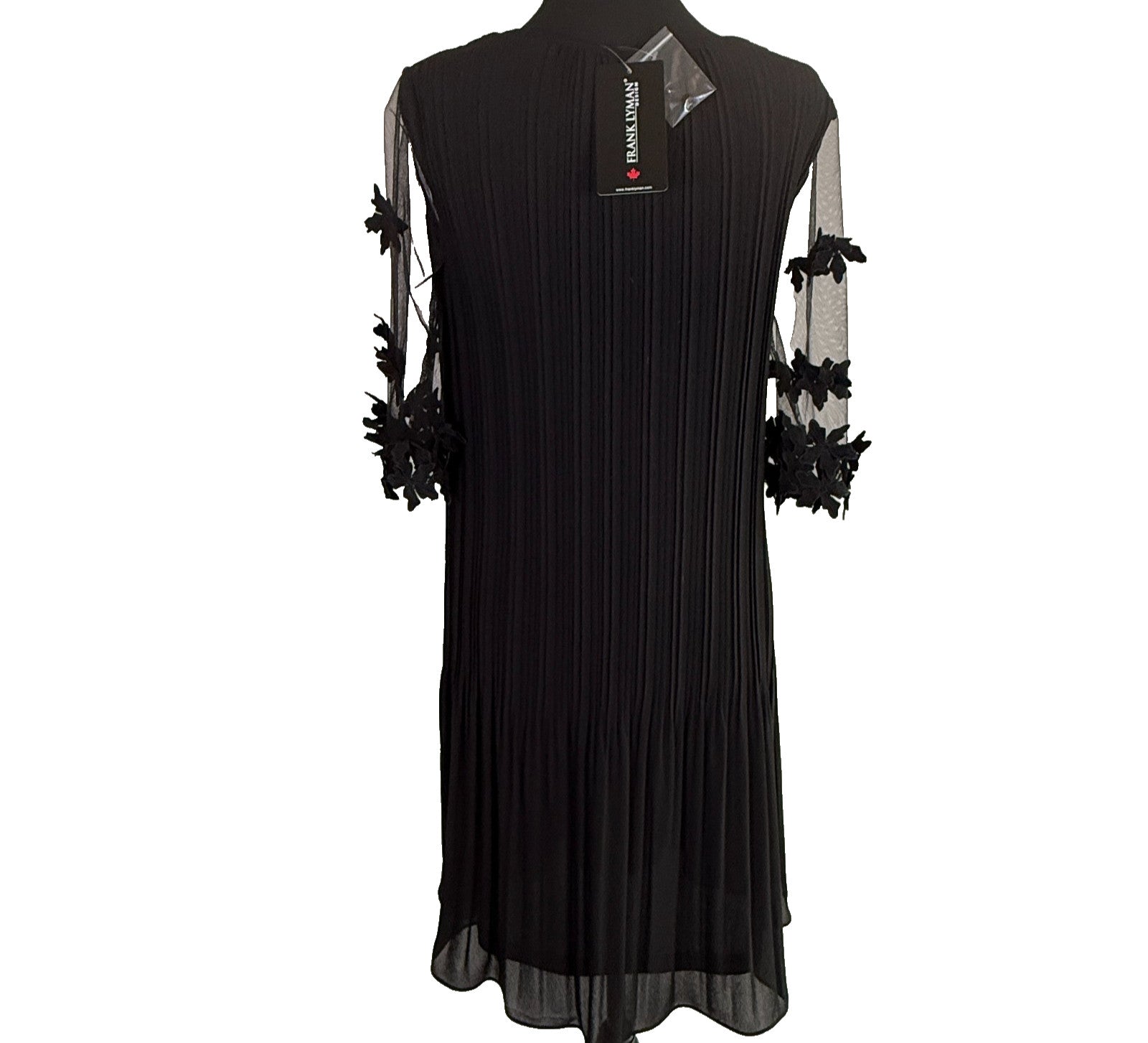 Frank Lyman Little Black Dress Size 14