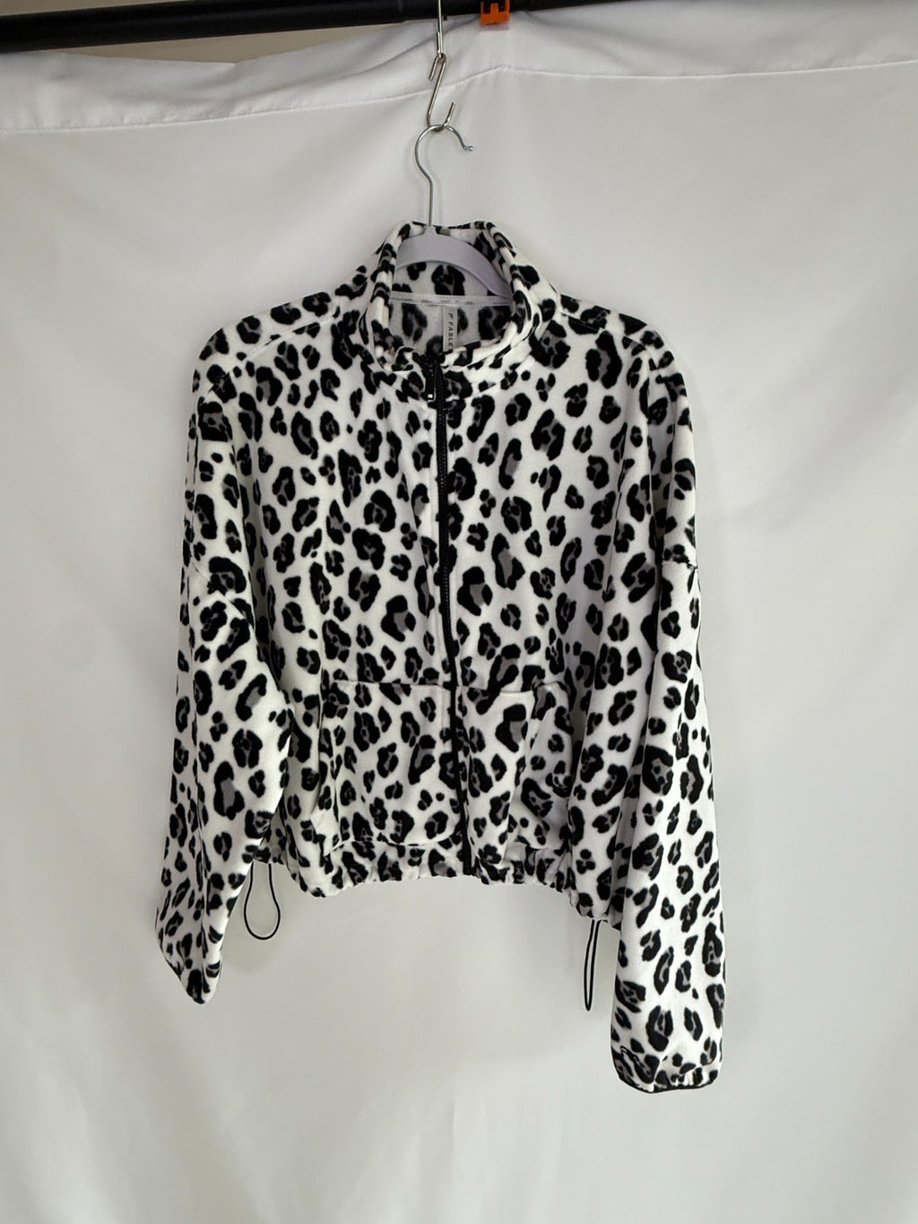 Fabletics Fleece Animal Print Jacket Size XL