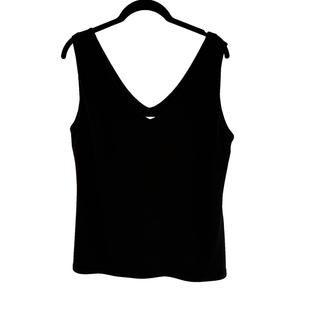 Joseph Ribkoff Black Crepe Tank Size 14