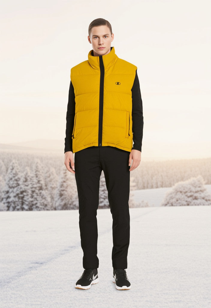 Columbia Men's Mustard Weatherproof Vest Size L