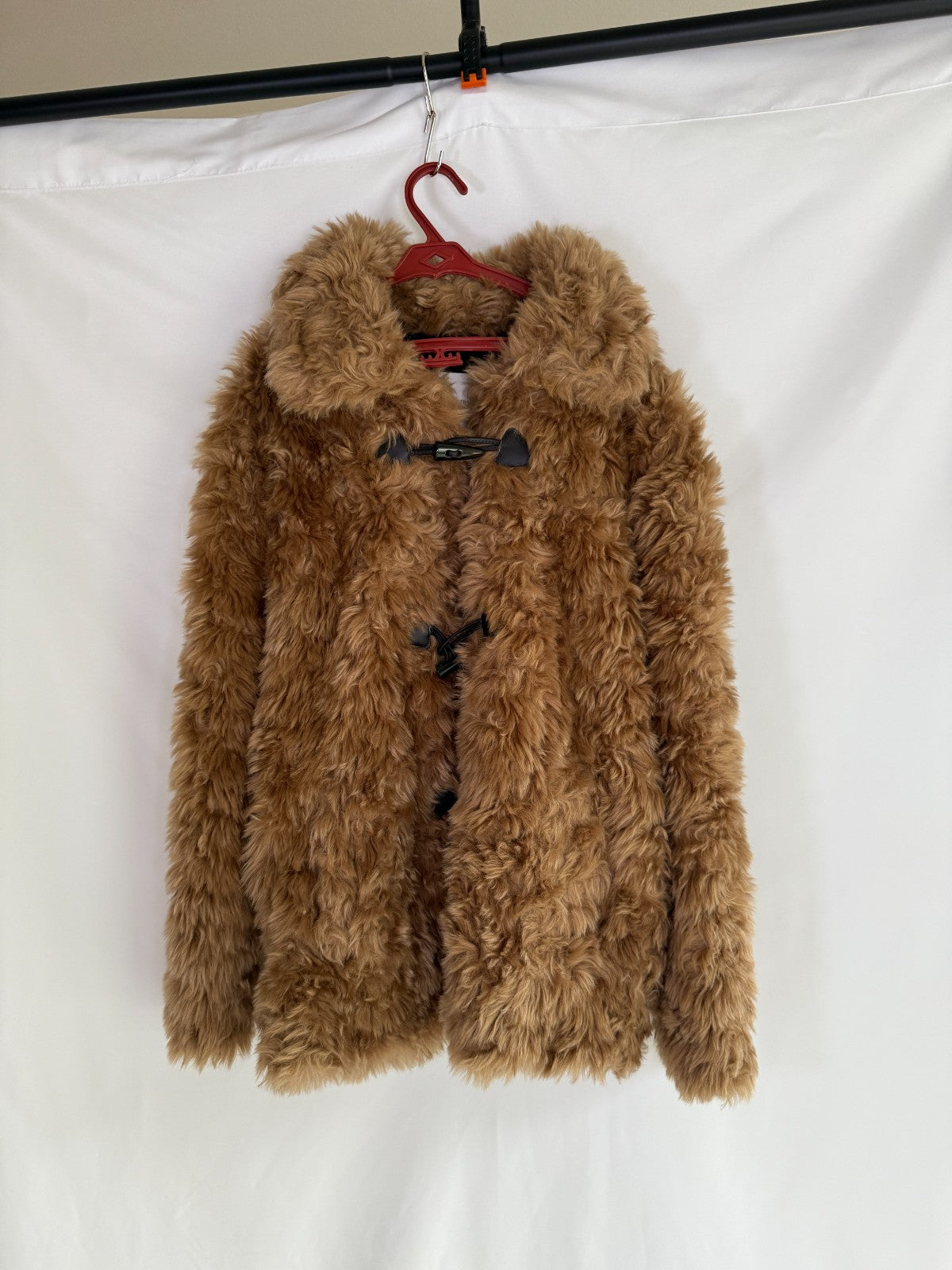 Avec Les Filles Faux Fir Jacket Size L