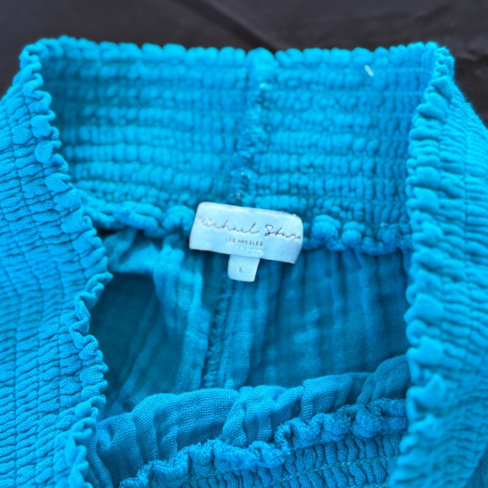 New Blue Michael Stars Gauze Crop Pants Size L