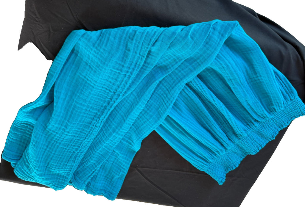 New Blue Michael Stars Gauze Crop Pants Size L