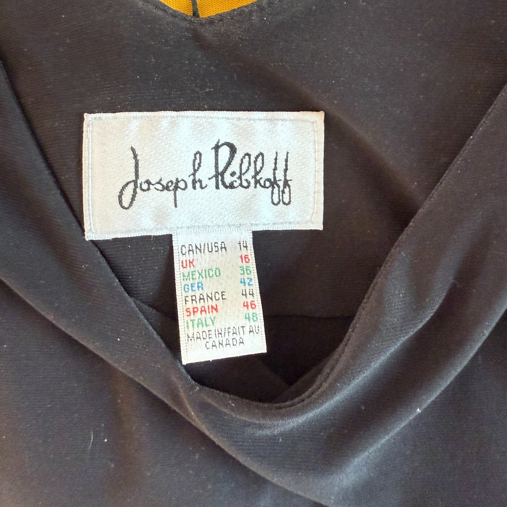Joseph Ribkoff Black Crepe Tank Size 14