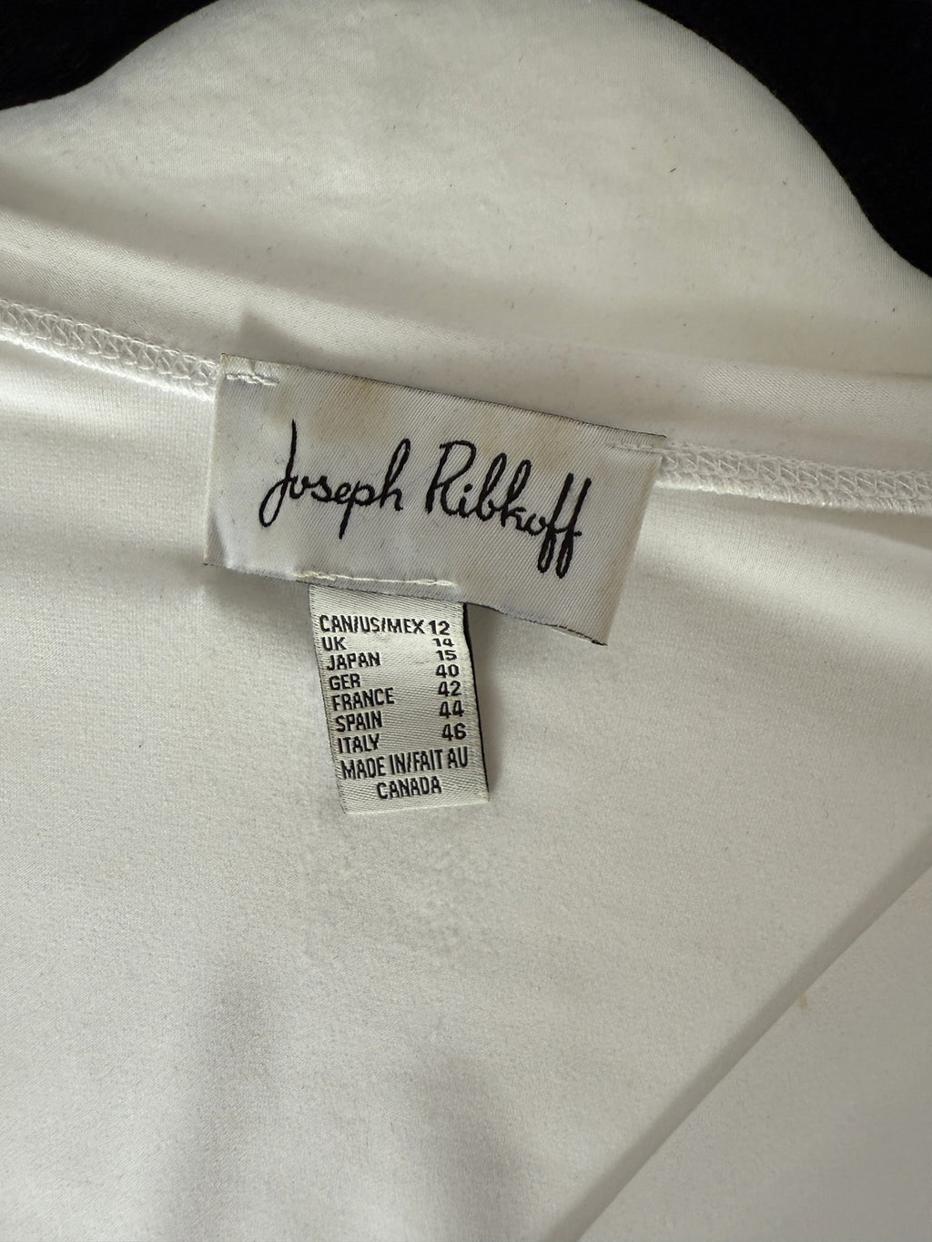 Joseph Ribkoff White Tunic