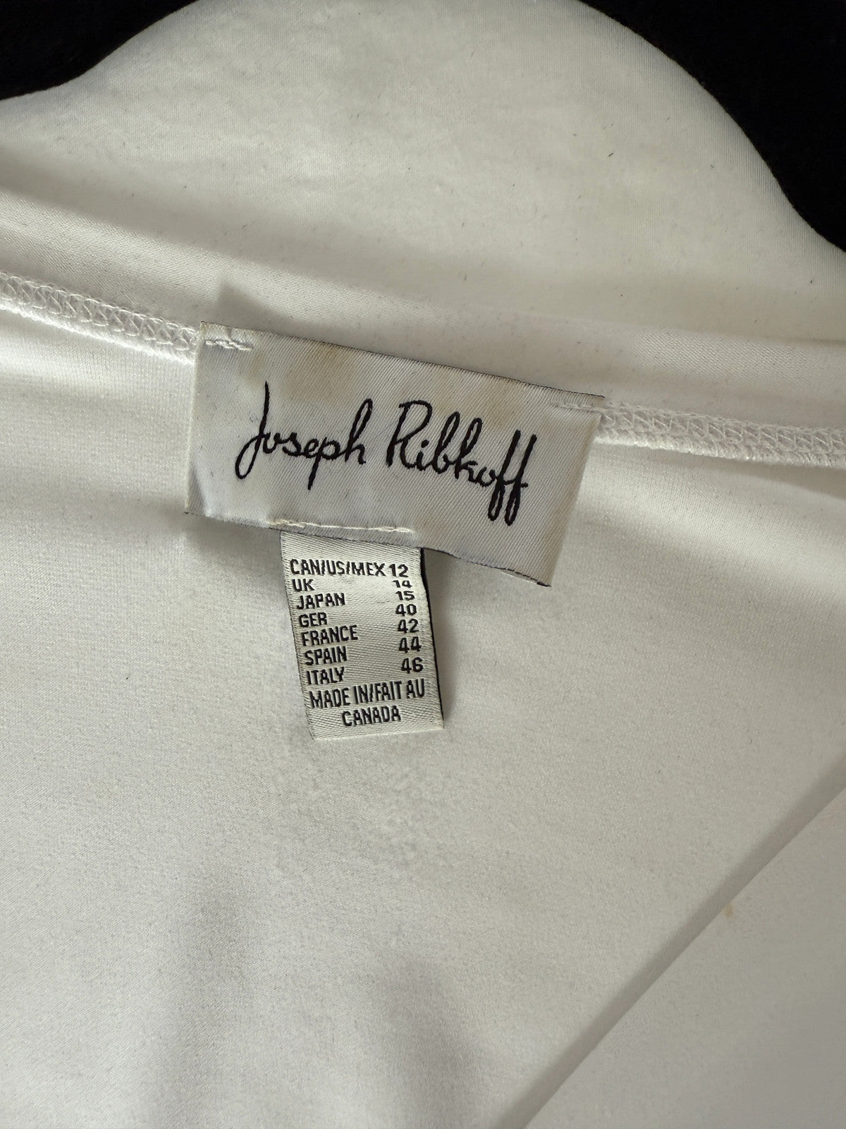 Joseph Ribkoff White Tunic