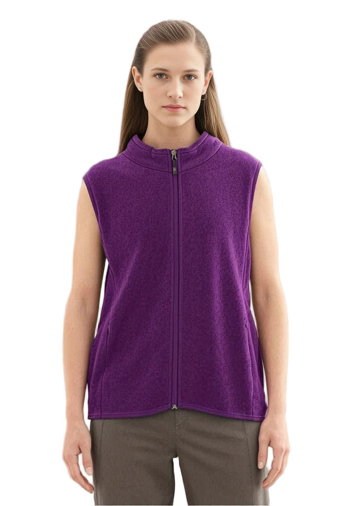 Purple Fleece Vest Size XL
