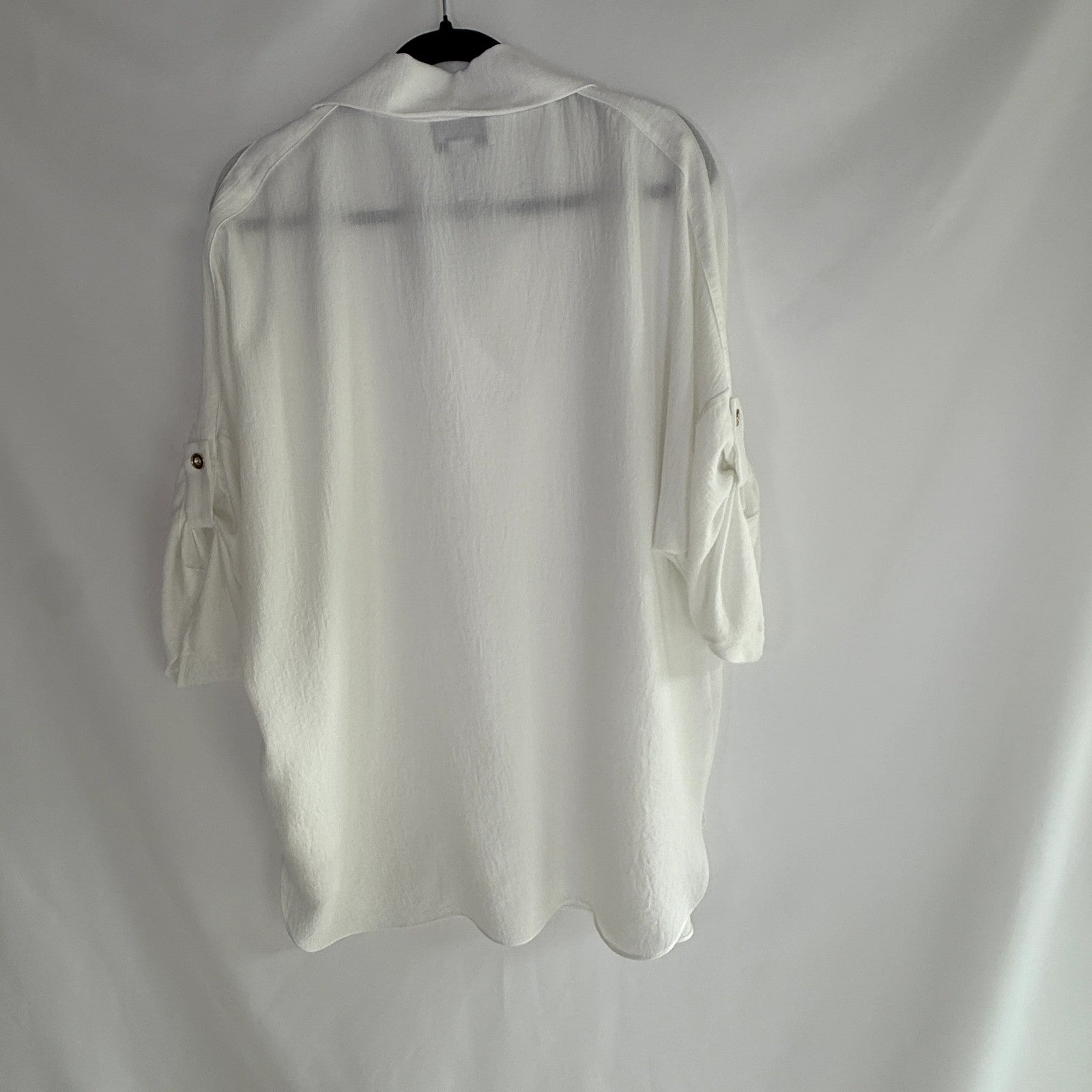 Joseph Ribkoff Draped V-Neck Tunic Size 12