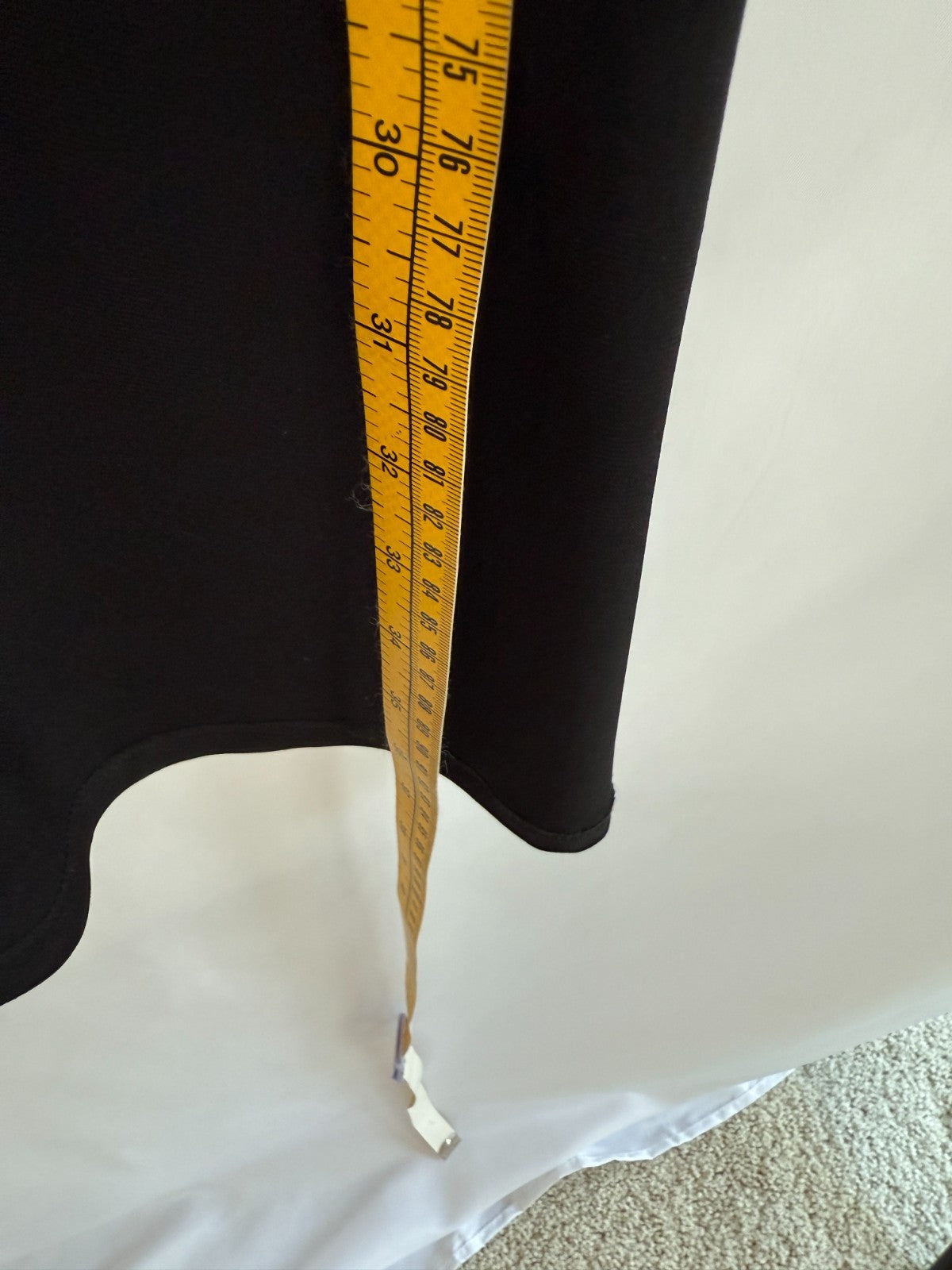 Joseph Ribkoff Black Open Shoulder Trapeze Dress Size 12