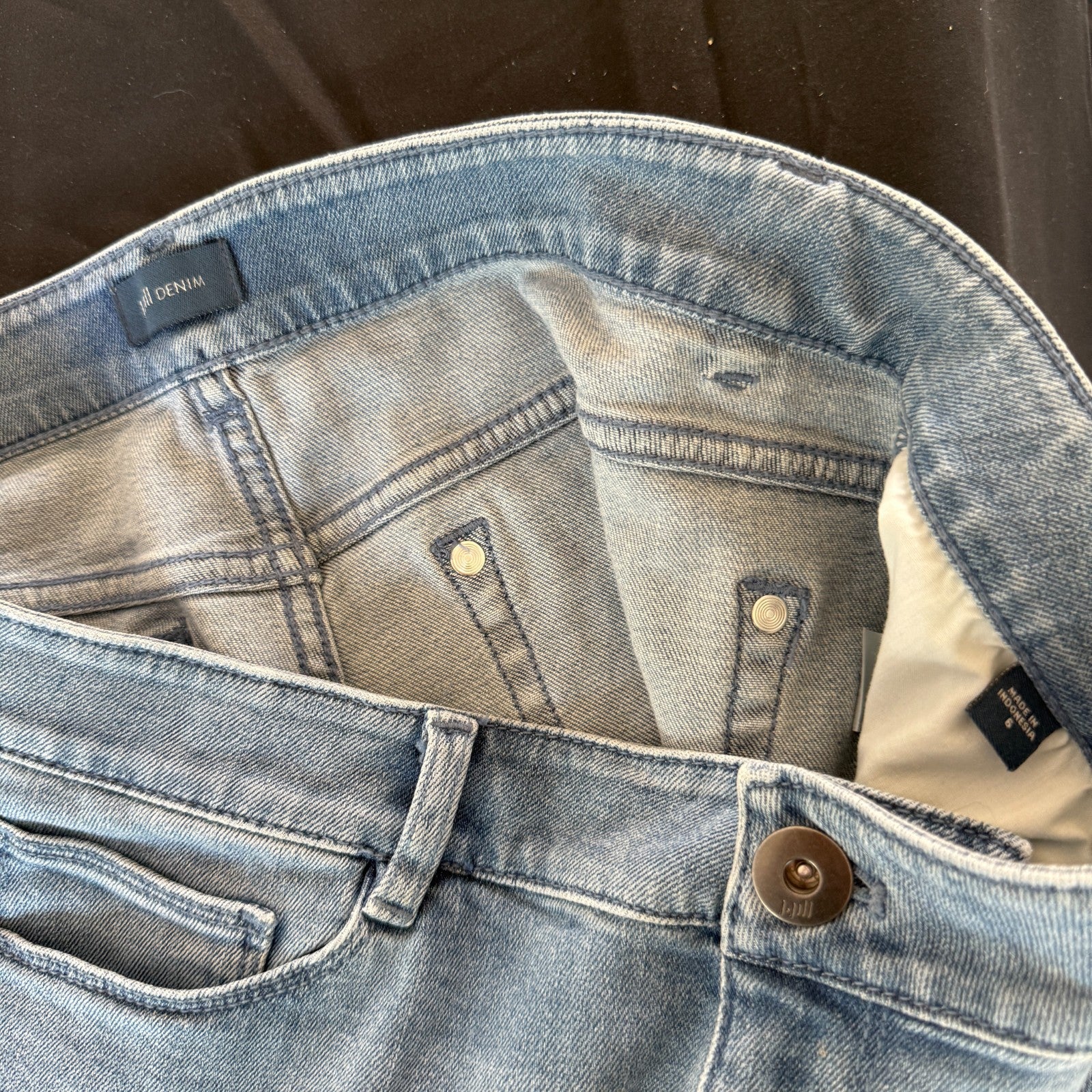 J. Jill Denim Bermuda Shorts Size 6