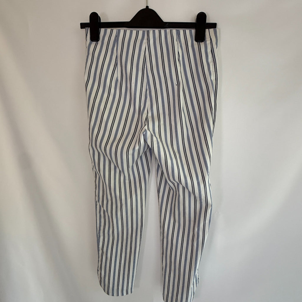 Lyssé Striped Stretch Pull On Denim Skinny Jean Leggings Size 6
