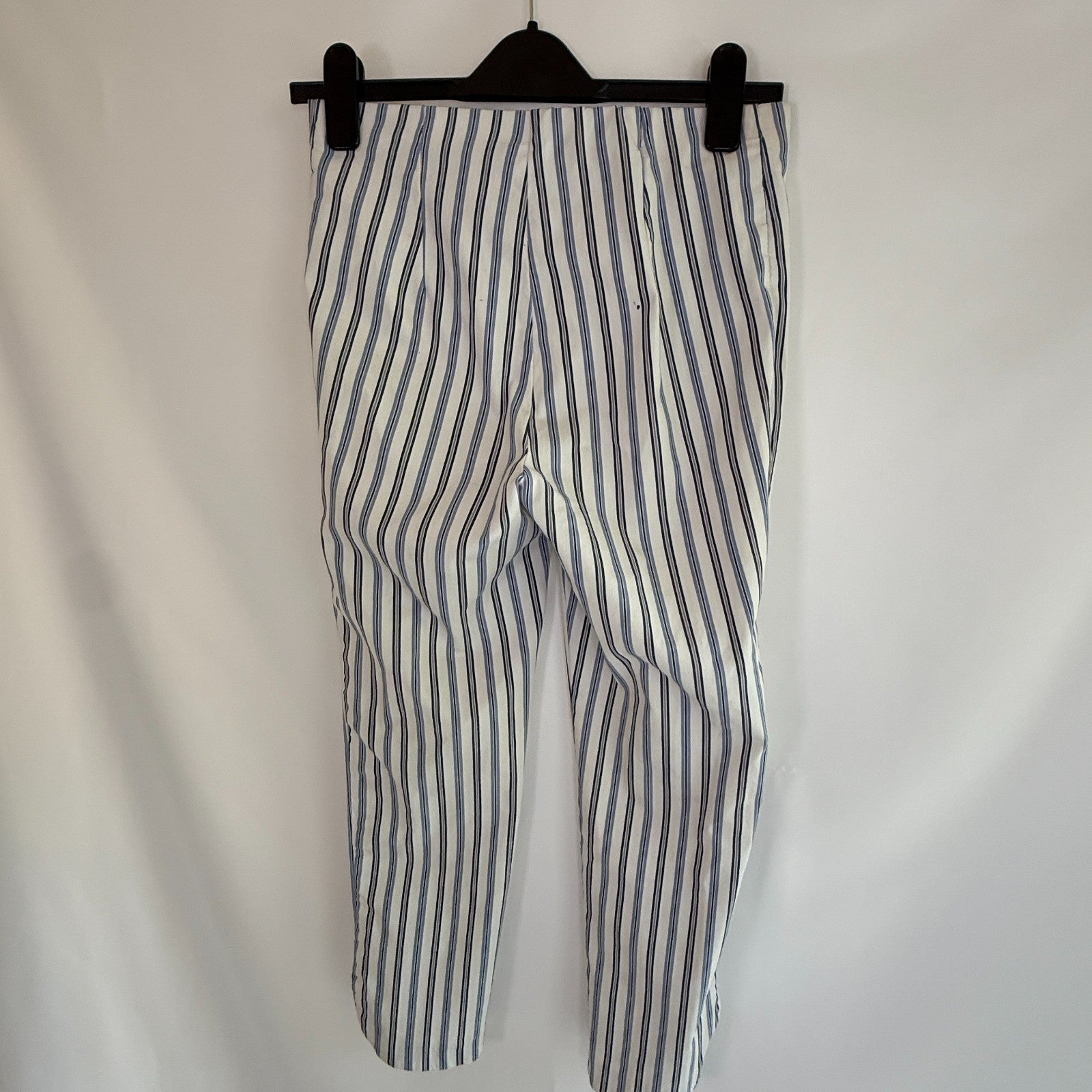 Lyssé Striped Stretch Pull On Denim Skinny Jean Leggings Size 6