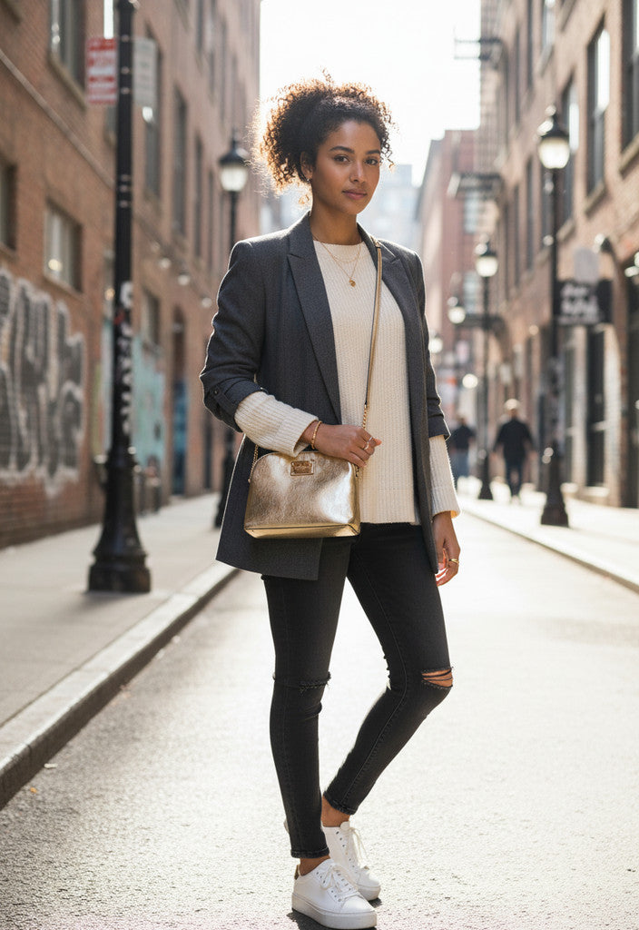 Michael Kors Crossbody Bag Gold With Adjustable Strap