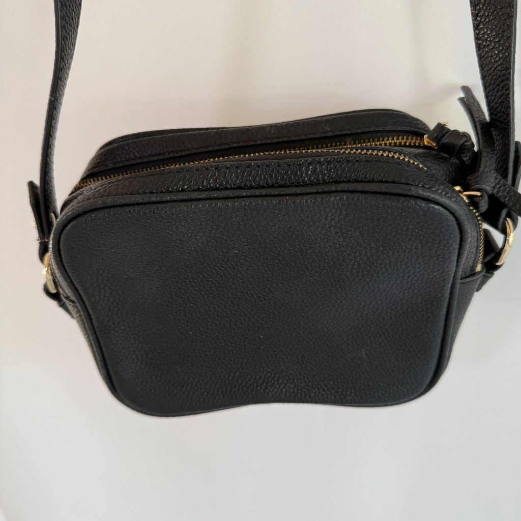 Kate Spade Staci Women's Crossbody Mini Camera Bag Leather - Black (WLR00686)