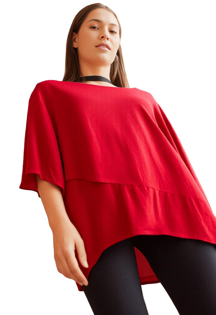 Frank Lyman Red Top Size 10