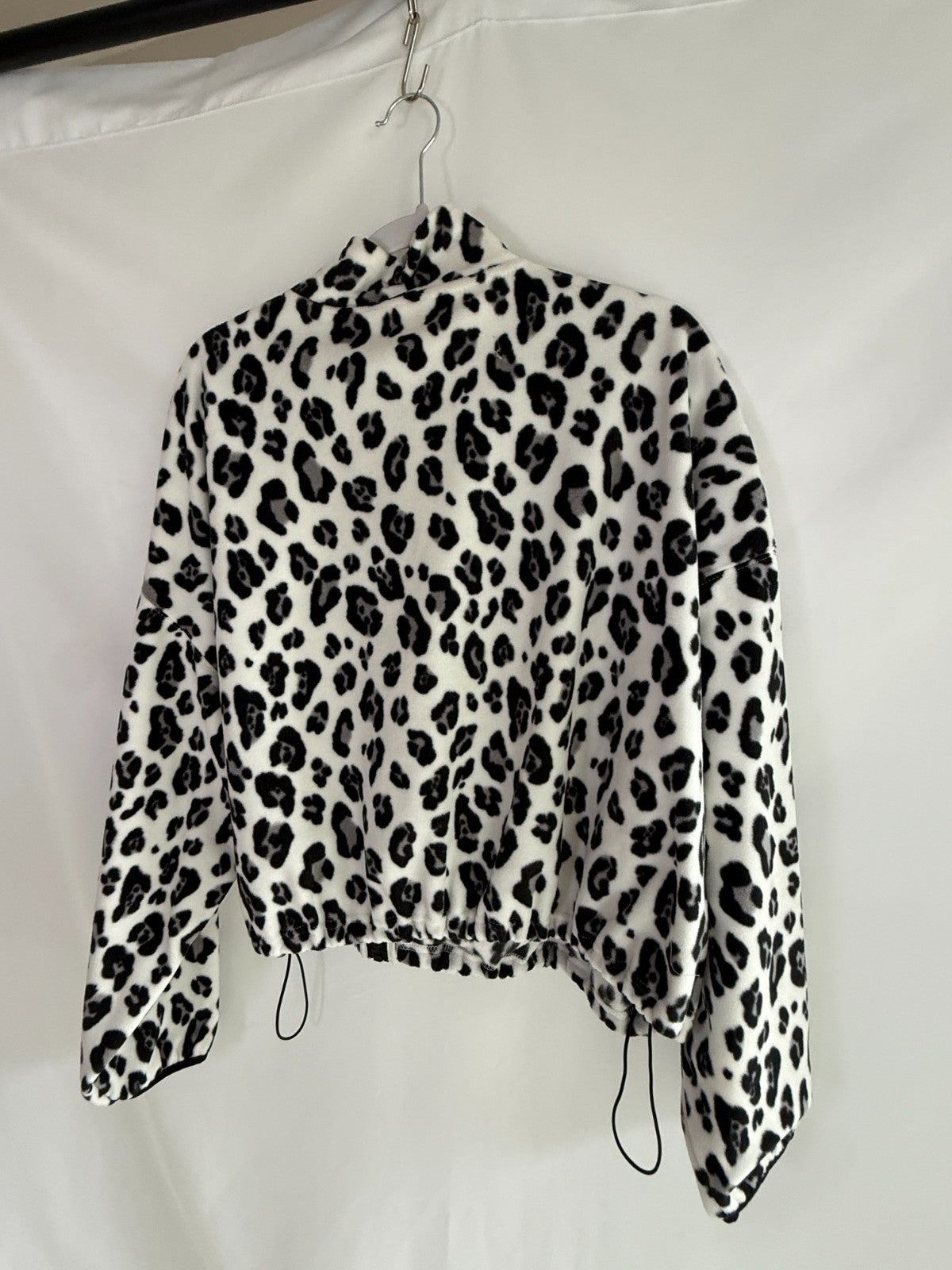 Fabletics Fleece Animal Print Jacket Size XL