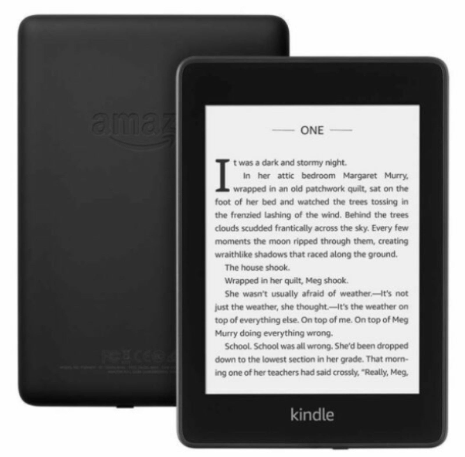 Amazon Kindle Paperwhite (10th Generation) 32GB, Wi-Fi With Fabric Cover Bundle
