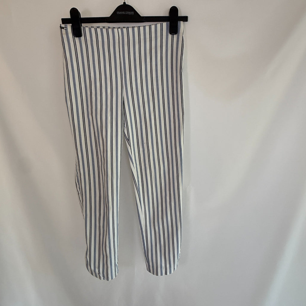 Lyssé Striped Stretch Pull On Denim Skinny Jean Leggings Size 6