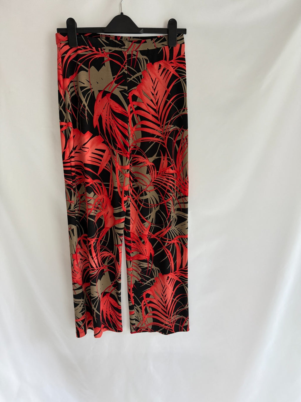 Frank Lyman Tropical Print Pull On Pants Size 6