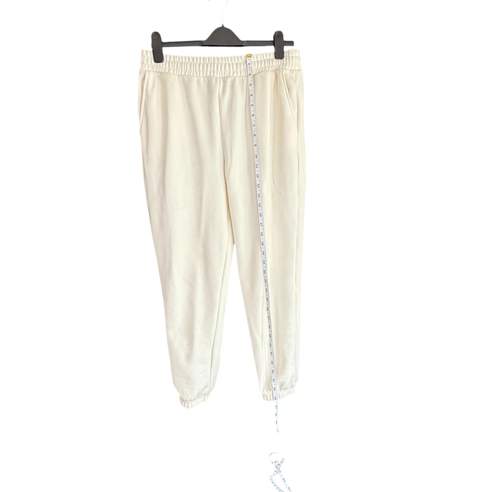 Fabletics Ivory Winter Sweat Pants Size L