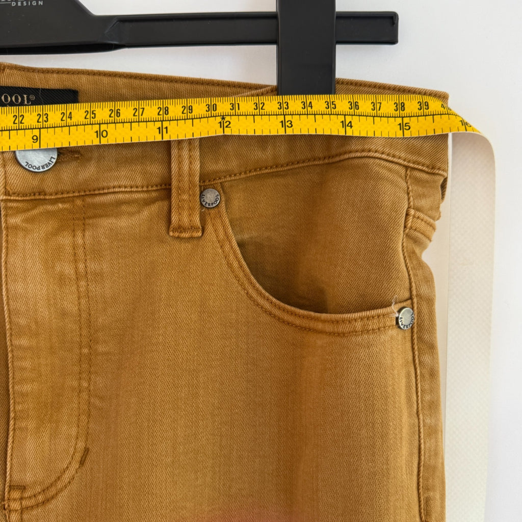 Liverpool The Skinny Jean Golden Ember Slim Fit Stretch Fabric S 8/29