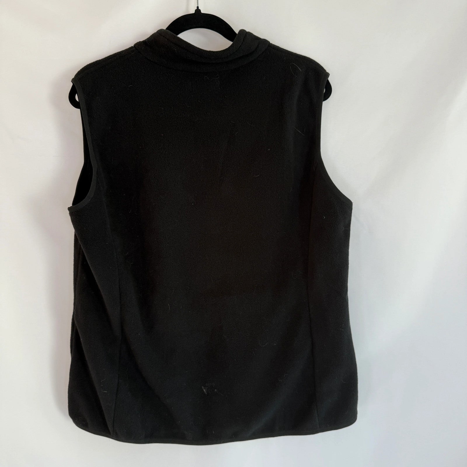 Black Fuinloft Fleece Vest Size XL
